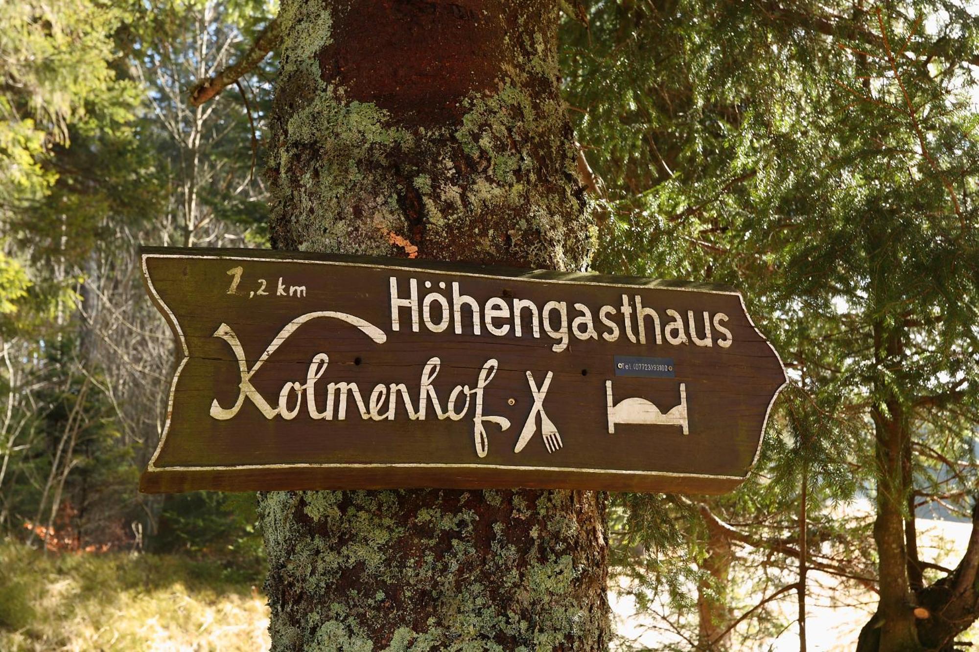 Hoehengasthaus Kolmenhof An Der Donauquelle Furtwangen Luaran gambar