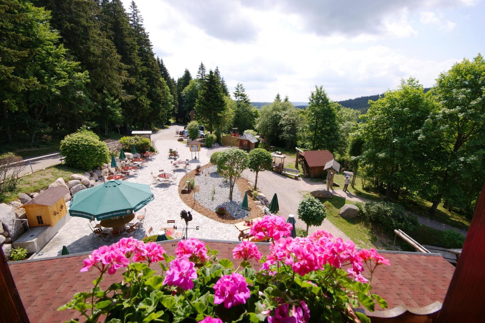 Hoehengasthaus Kolmenhof An Der Donauquelle Furtwangen Luaran gambar