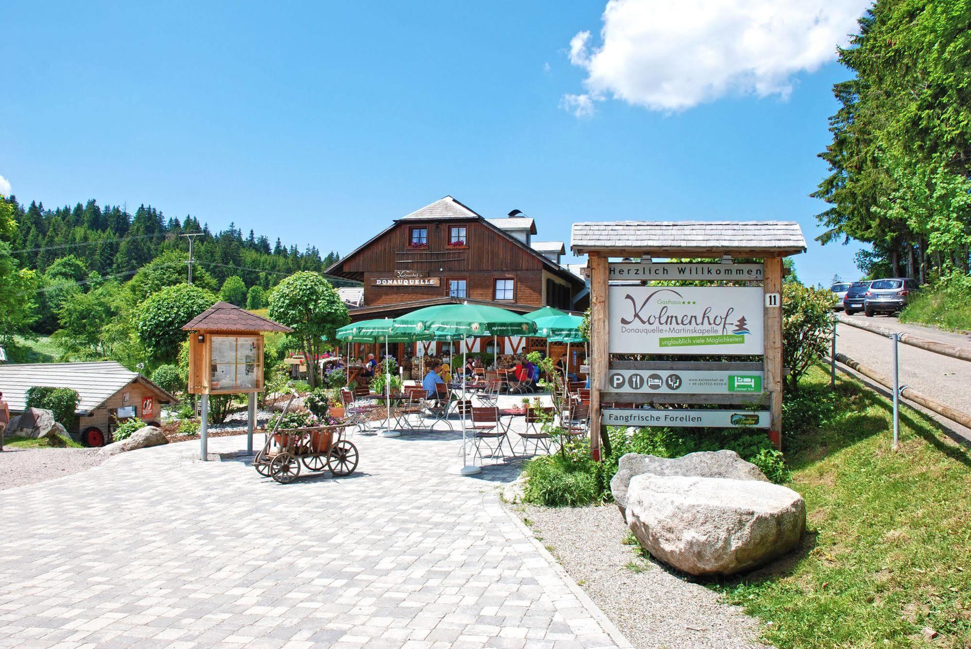 Hoehengasthaus Kolmenhof An Der Donauquelle Furtwangen Luaran gambar