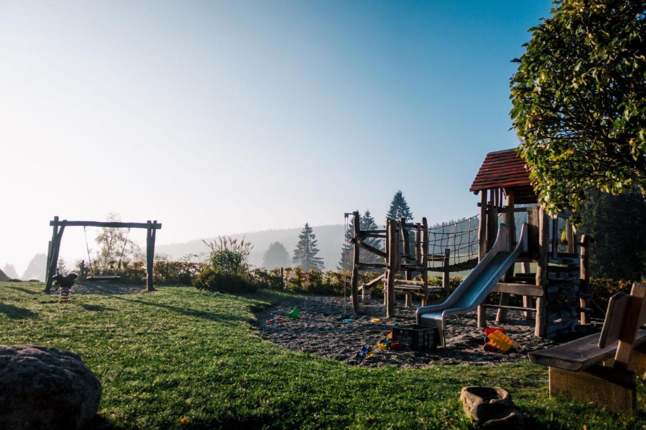 Hoehengasthaus Kolmenhof An Der Donauquelle Furtwangen Luaran gambar